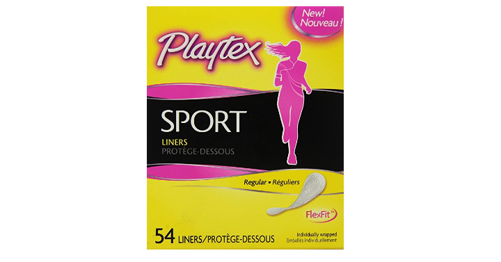 Playtex Sport Body Shape Liners, Regular – 54 Count Only $2.70 Shipped!