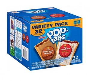 Pop-Tarts, Variety Frosted Strawberry and Frosted Brown Sugar Cinnamon, 32 Count – Only $6.33!