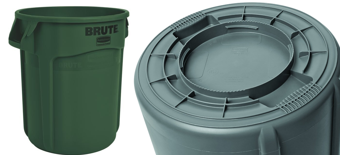 Rubbermaid Commercial Brute Heavy Duty 20-Gallon Garbage Can—$10.99!