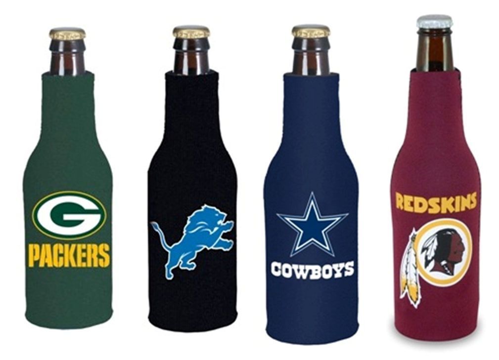 NFL Team Logo Beer Bottle Koozies—$6.95!
