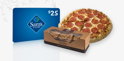 One-Year Sam’s Club Membership + $25 Gift Card + Pizza and Cookies—$45!