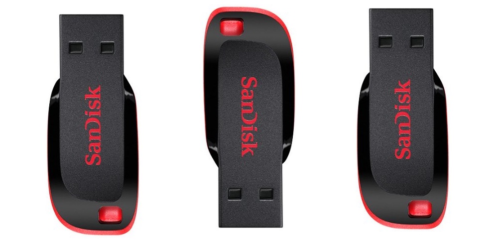 SanDisk CZ50 16GB USB Flash Drive 3-Pack Value Bundle—$12.96!
