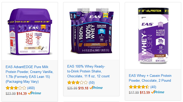 Up to 35% Off EAS Sports Nutrition! Priced from $12.23!