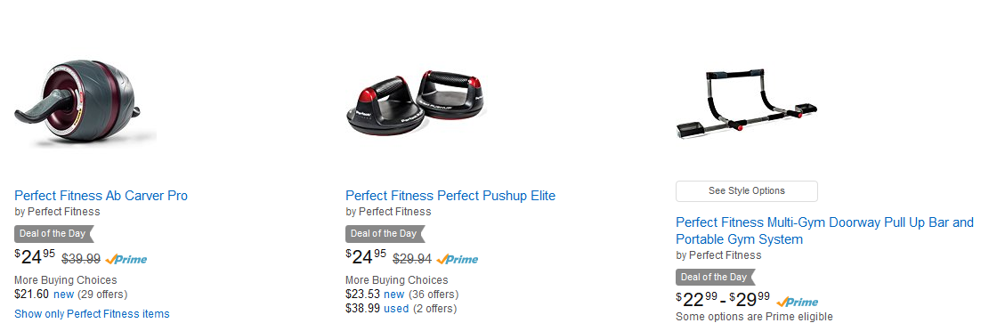 Save up to 35% on Perfect Fitness Ab Carver Pro and More! Priced from $22.99!