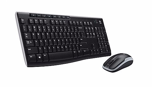 Logitech Full-Size Wireless Keyboard and Compact Mouse Combo—$12.99!