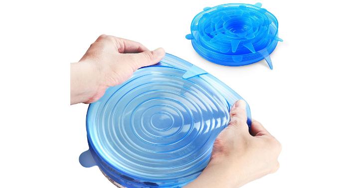 ORBLUE Silicone Stretch Lids (Pack of 6) – Only $13.87!