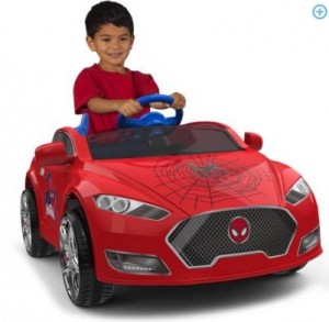 Spider-Man 6V Speed Electric Battery-Powered Coupe Ride-On – Only $69!