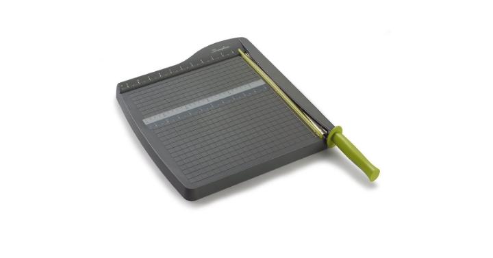 Swingline Paper Trimmer/Cutter/Guillotine, 12″ Cut Length, 10 Sheet Capacity – Only $18.49!