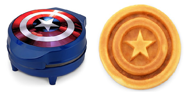 Marvel Captain America Shield Waffle Maker Only $12.49! (Reg. $30)