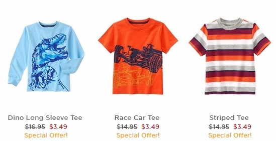 LAST Day for Gymboree FREE Shipping! Cute Shirts Only $3.99!