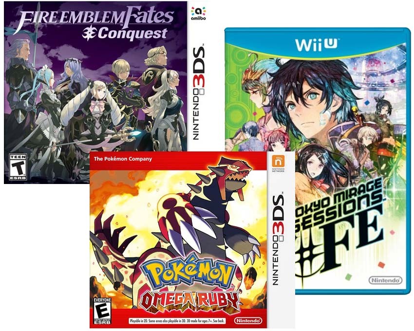 Up to 50% Off Select Games for Nintendo 3DS or Wii U!