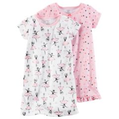 Kohl’s 30% off! Spend Kohl’s Cash! Free Shipping! Stack Codes! Toddler Girl Carter’s 2-pk. Print Nightgowns – Just $8.40!