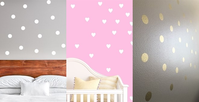 Peel + Stick Wall Decals – Set of 50 – Just $7.49!