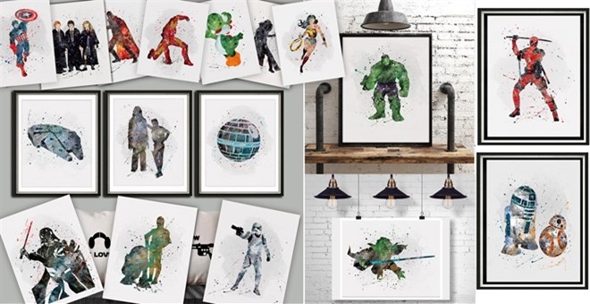 Epic Character Inspired Art – Just $3.28!