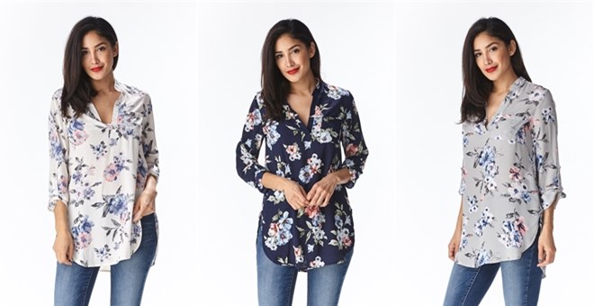Lilian Blouses – Cute Florals – Just $22.99! At Jane!