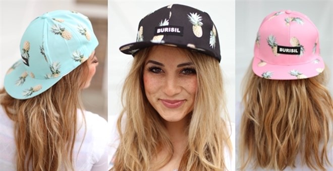 Trendy Pineapple Snap Back Hats – Just $12.99!