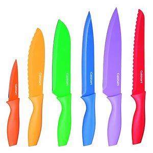 Cuisinart Advantage Colorful 12-pc Knife Set Only $14.99 Shipped!