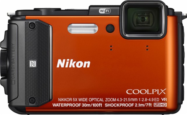 Nikon Coolpix AW130 16.0-Megapixel Waterproof Digital Camera – Just $299.99!