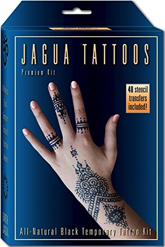 Organic Jagua Black Temporary Tattoo and Body Painting Premium Kit – Just $24.98!