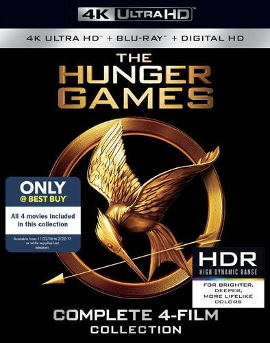 The Hunger Games Collection 4K Ultra HD Blu-ray/Blu-ray – Just $49.99!
