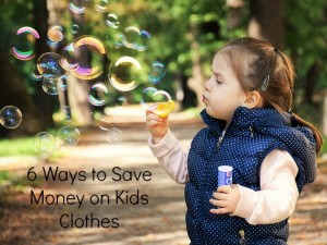 6 Ways to Save Money on Kids Clothes