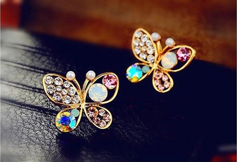 Super Cute Butterfly Earrings Only $1.40 SHIPPED!