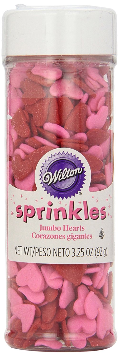 Wilton Jumbo Hearts Sprinkles – Just $3.25!