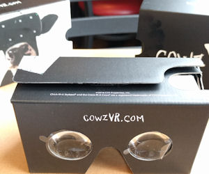 Free Virtual Reality Cardboard Viewer at Chick-fil-A!