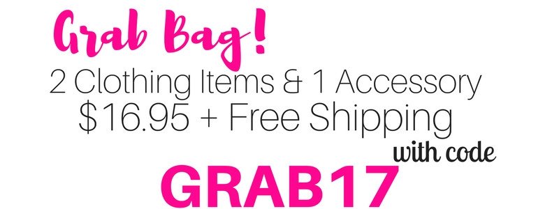 Style Steals at Cents of Style – 2 Clothing + 1 Accessory Grab Bag for $16.95! FREE SHIPPING!