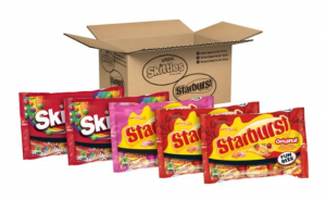 Skittles and Starburst Assorted Fun Size Candy 130-Piece Box Just $11.79 Shipped! Perfect For Valentines!