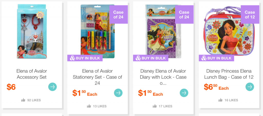 Elena Of Avalor Collection On Hollar! Prices As Low As $1.50! Plus 20% Off Orders of $15 Or More!