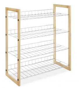 Whitmor 4-Tier Closet Shoe Accessory Shelves just $17.94!