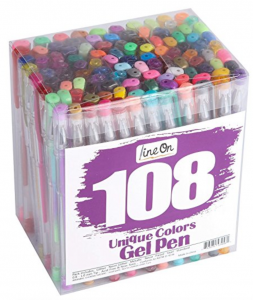 Lineon 108-Count Gel Pens Just $14.19! (Reg. $69.99)