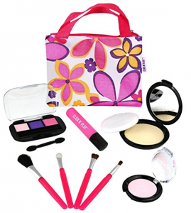 Click N’ Play Pretend Play Cosmetic and Makeup Set with Floral Tote Bag Just $11.69!