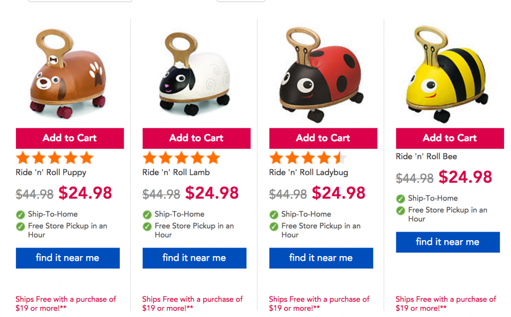 Ride n’ Roll Toys Just $24.48 At Toys R Us! (Reg. $44.98)