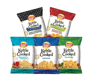 Lay’s Kettle Chips Variety Pack 30-Count Just $8.92!