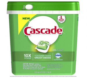 HOT! Cascade ActionPacs Dishwasher Detergent 150-Count Just $13.90 Shipped! Just $0.09 Per Wash!