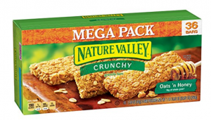 Nature Valley Crunchy Granola Bars Mega Pack 36-Count 2-Pack Just $6.98 As Add-On Item!