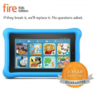 Fire Kids Edition Tablet, 7″ Display, Wi-Fi, 16 GB, Kid-Proof Case Just $79.99!