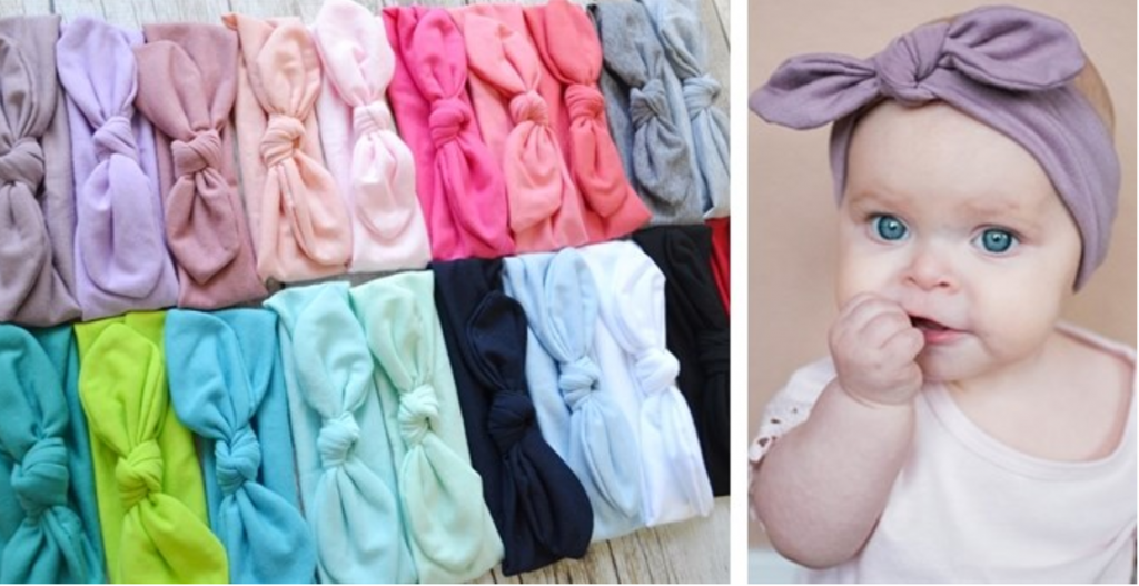 Knotted Head Wraps For Infants & Toddlers Just $2.99 On Jane!