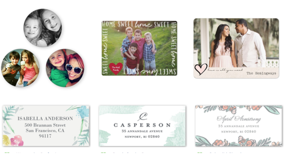 Four FREE Magnets Or Four FREE Sets Of Address Labels At Shutterfly!