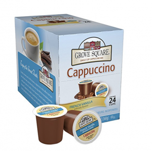 Grove Square French Vanilla Cappuccino 24-Single Serve Cups Just $7.52!