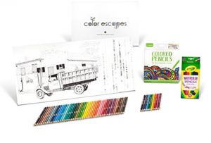 Crayola Color Escapes Coloring Pages & Pencil Kit Just $6.86 As Add-On Item!