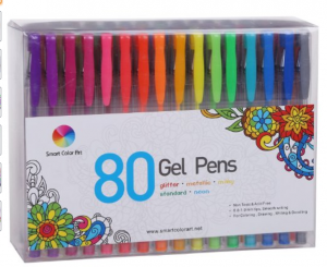 Smart Color Art 80 Colors Gel Pen Set Just $17.98! (Reg. $59.00)