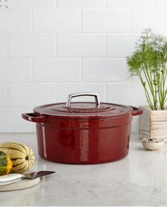 Martha Stewart Collection Enameled Cast Iron 6 Qt. Round Casserole Just $39.99 After Rebate!