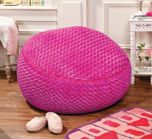 Inflatable Pink Plush Chair Just $8.27! Plus, FREE Shipping!