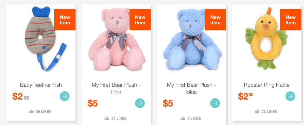 Stephan Baby Collection on Hollar! Prices As Low As $1.00! Stock Up On Baby Gifts!