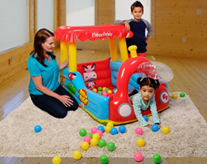 Fisher-Price Train Inflatable Ball Pit Just $24.00! (Reg. $42.09)