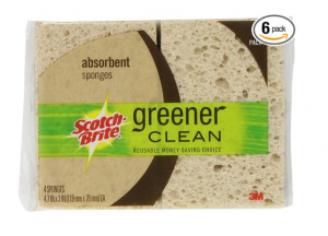 Scotch-Brite Greener Clean Absorbent Sponge 4-Count 6 Pack Just $5.78 Shipped!
