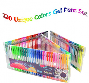 Gelmushta Gel Pens 120 Unique Colors With Case Just $18.99!